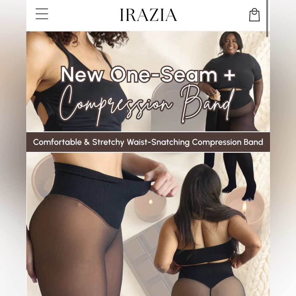 NEW ✨ Irazia Black Compression Band Leggings